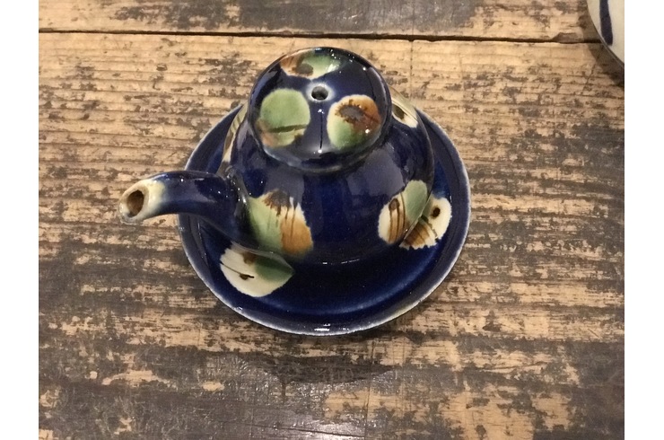 沖縄やちむん胡差焼 陶器製調味料入れ 醤油差し他 合計4点セット