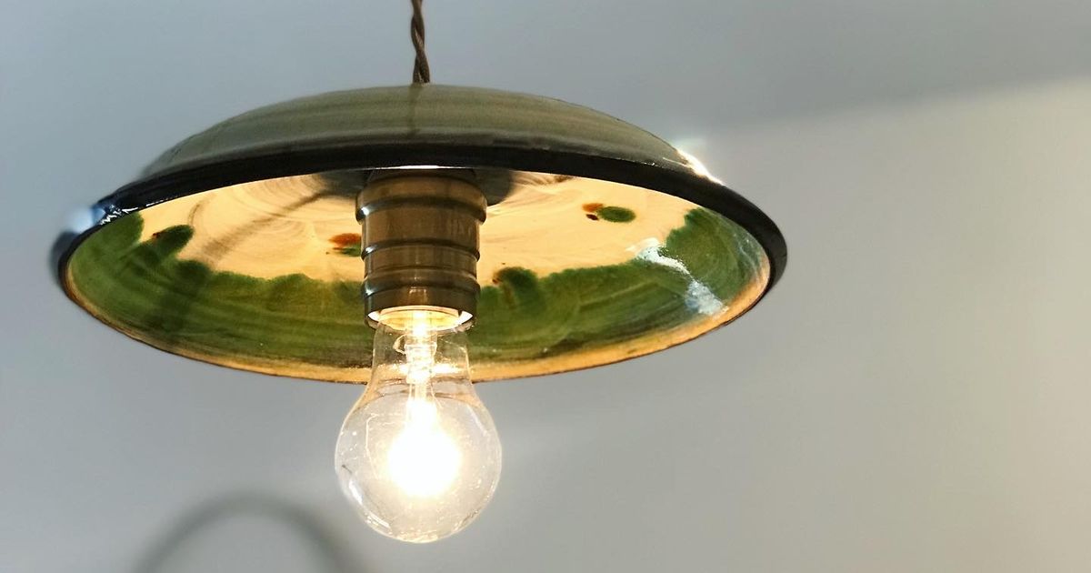 新品 工房十鶴 やちむん ランプシェード ねこ レア 秋のミニやちむん市