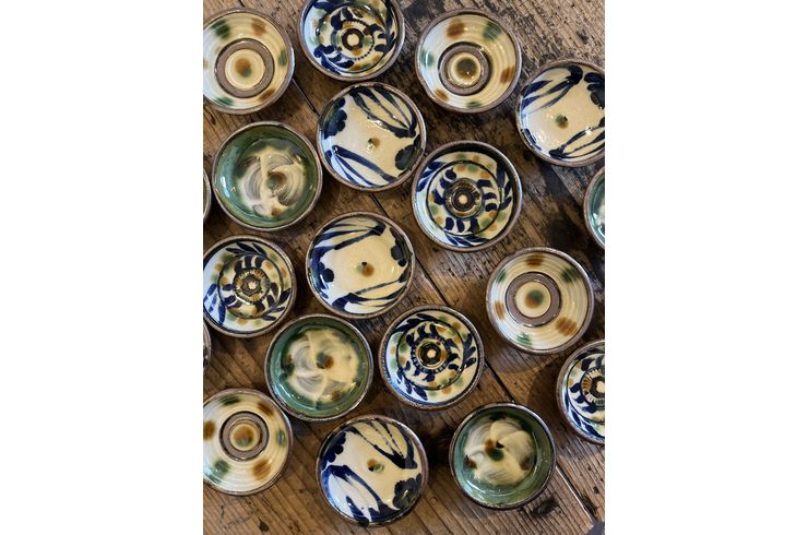 やちむん　豆皿