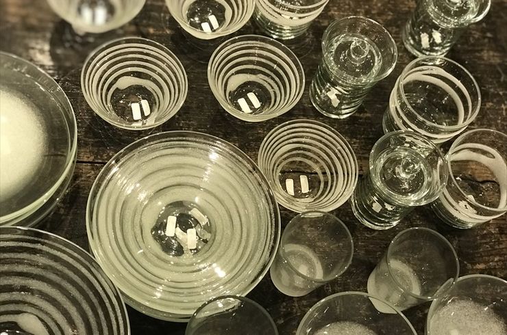 ガラスのうつわ