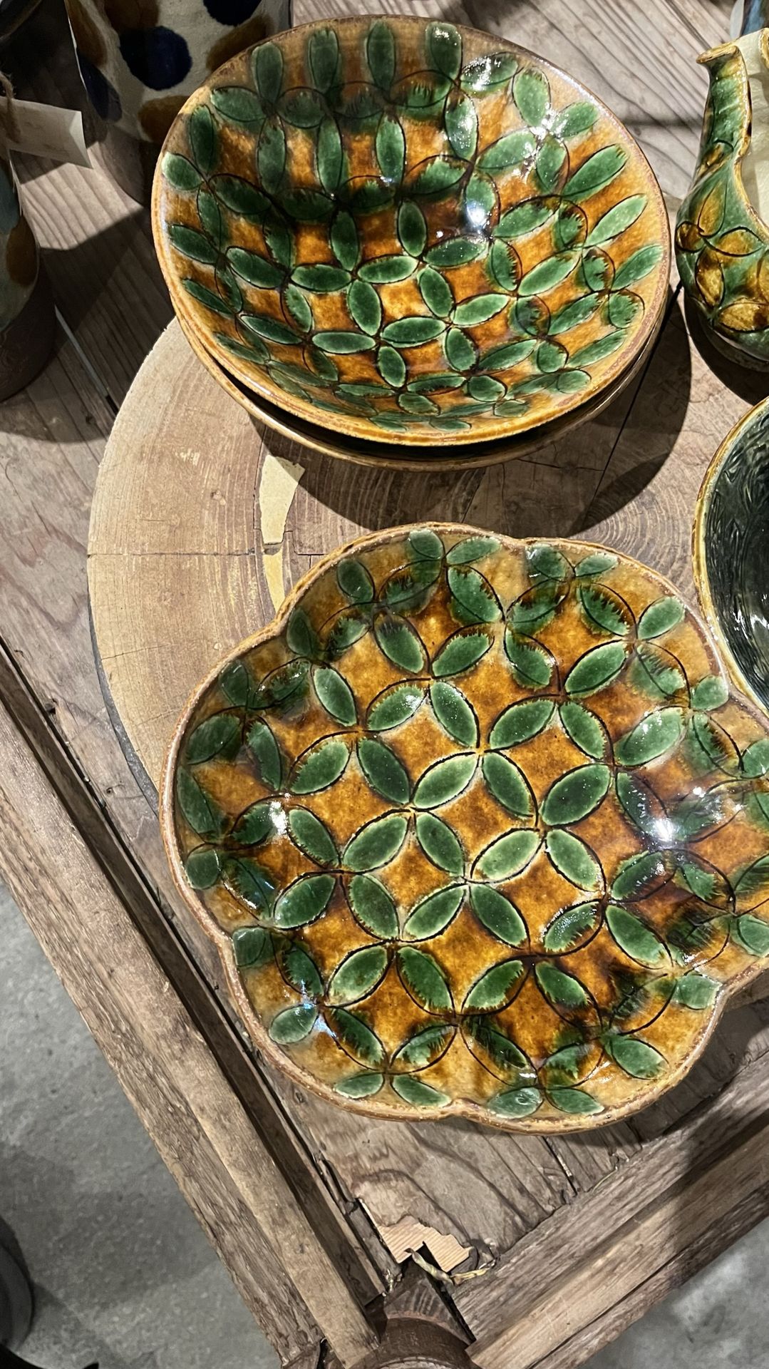 益子焼　岡本芳久さん　大皿 岡本芳久 益子焼 新着 陶器 東京世田谷区 うつわのわ田